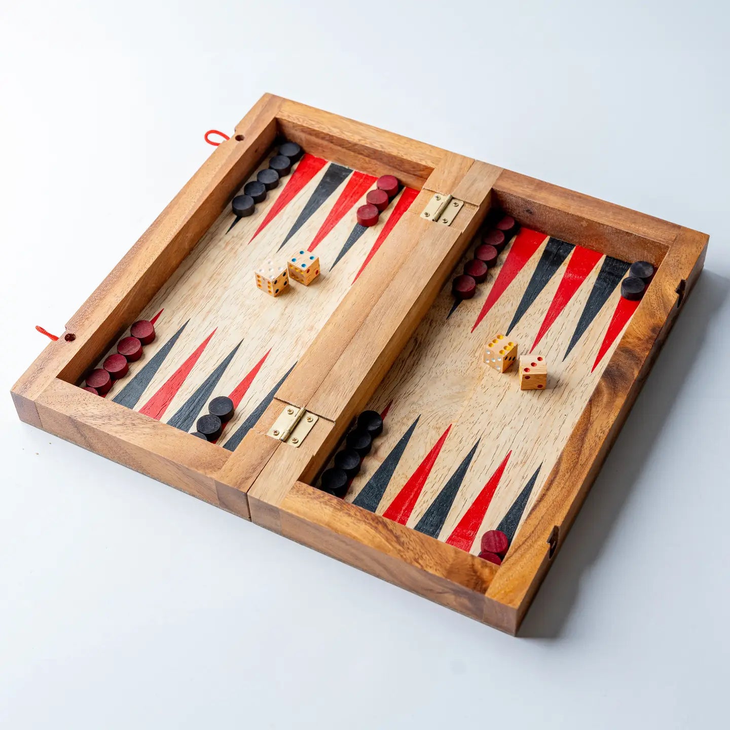 Backgammon Mangowood Game Set