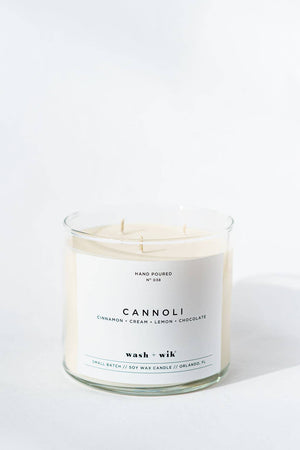 Cannoli - Large Triple Wick Soy Wax Candle