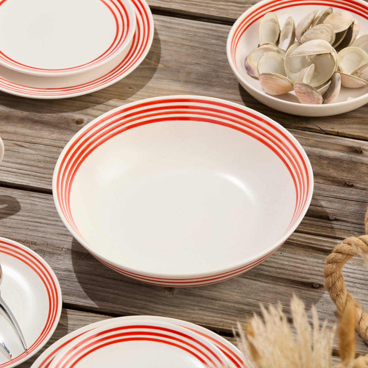 Dockside Red Serving Bowl 12.5" 112 oz