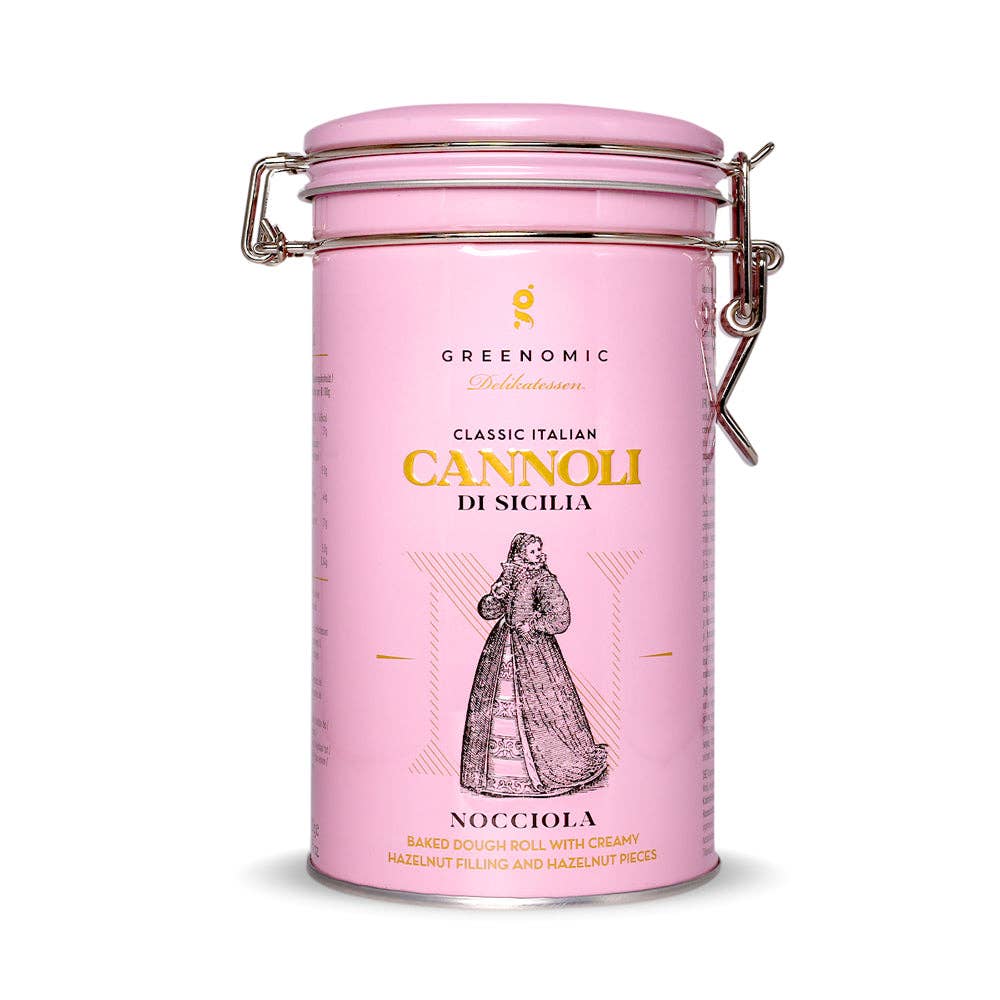 Cannoli di Sicilia Nicciola (case of 8 tins)