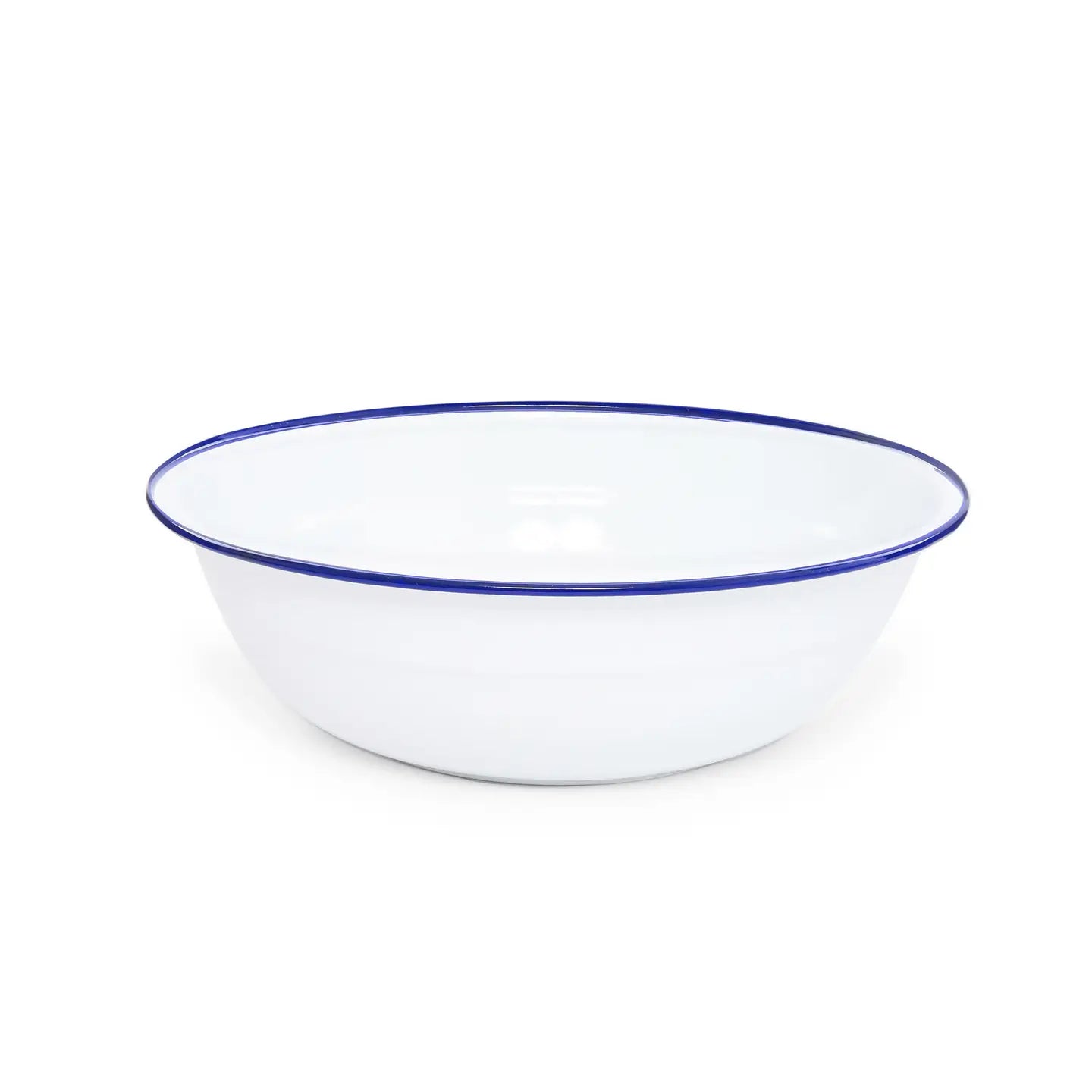 Vintage Enamelware Medium Basin-Blue