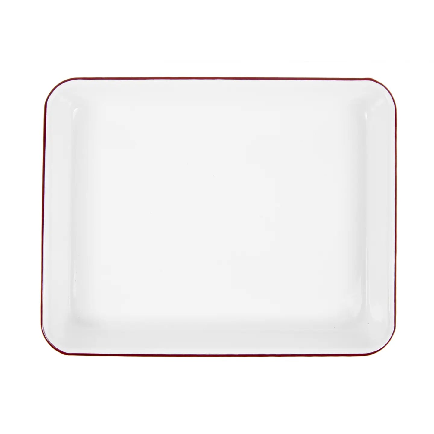 Vintage Enamelware Small Rectangle Tray