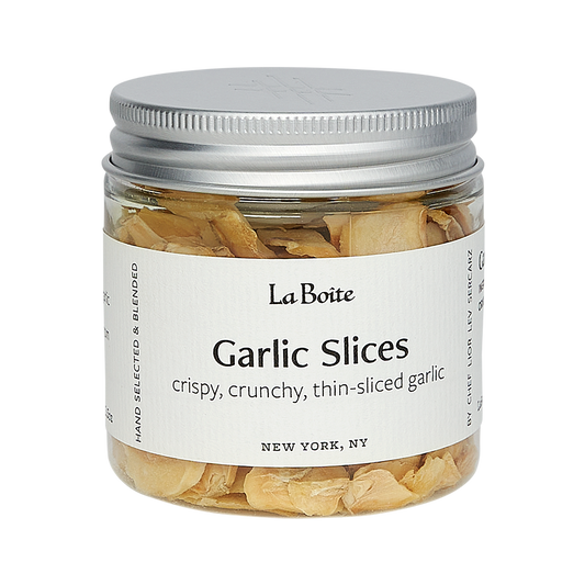 Garlic Slices - crispy, crunchy, thin-sliced garlic spice