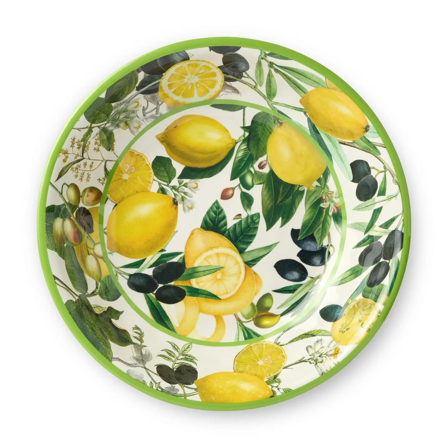 Limone Large Serving Bowl 13.75in X 2.75in 112 oz