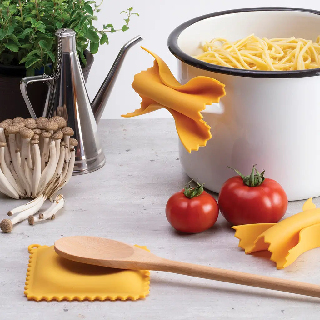 Pasta Shaped Pot Grips | Silicone Farfalloni