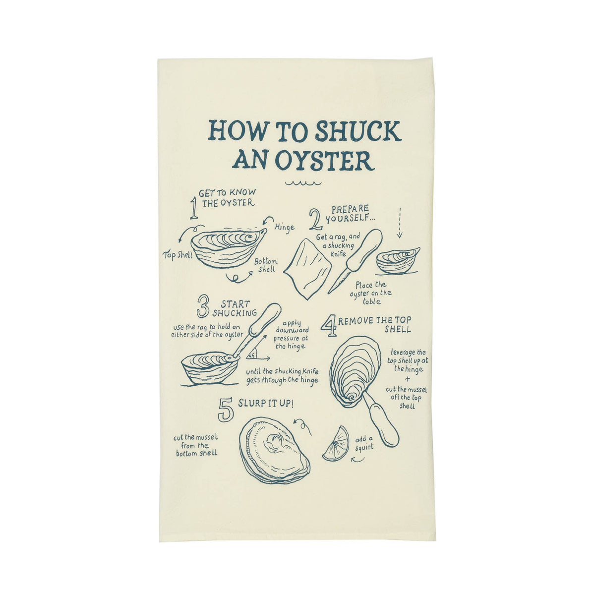 how to shuck an oyster