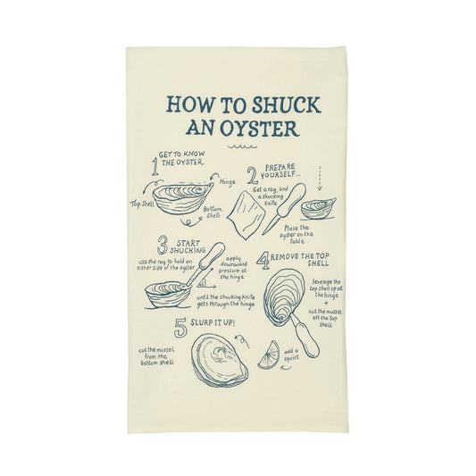 how to shuck an oyster