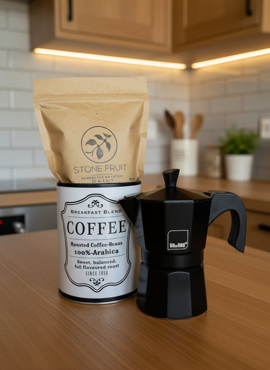 The Italian Coffee Experience Bundle Featuring Stone Fruit Local Coffee