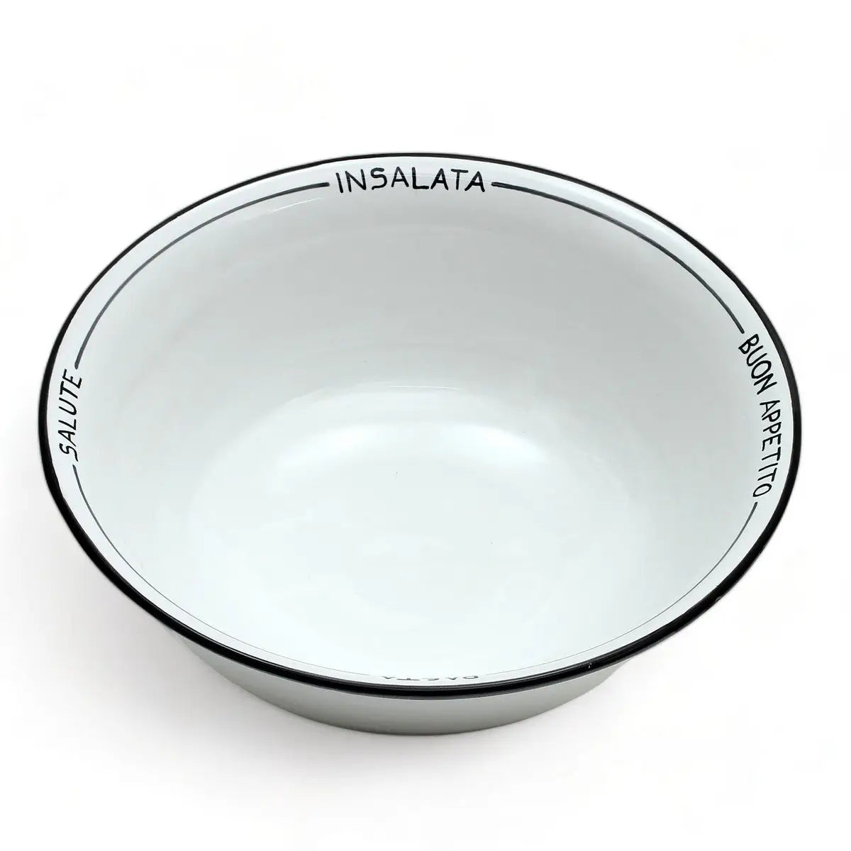 Posata Nero: Large Pasta Bowl By Deruta