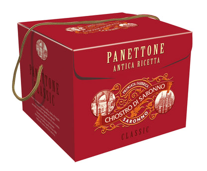 Classic Panettone in Gift Box By Chiostro Di Saronno