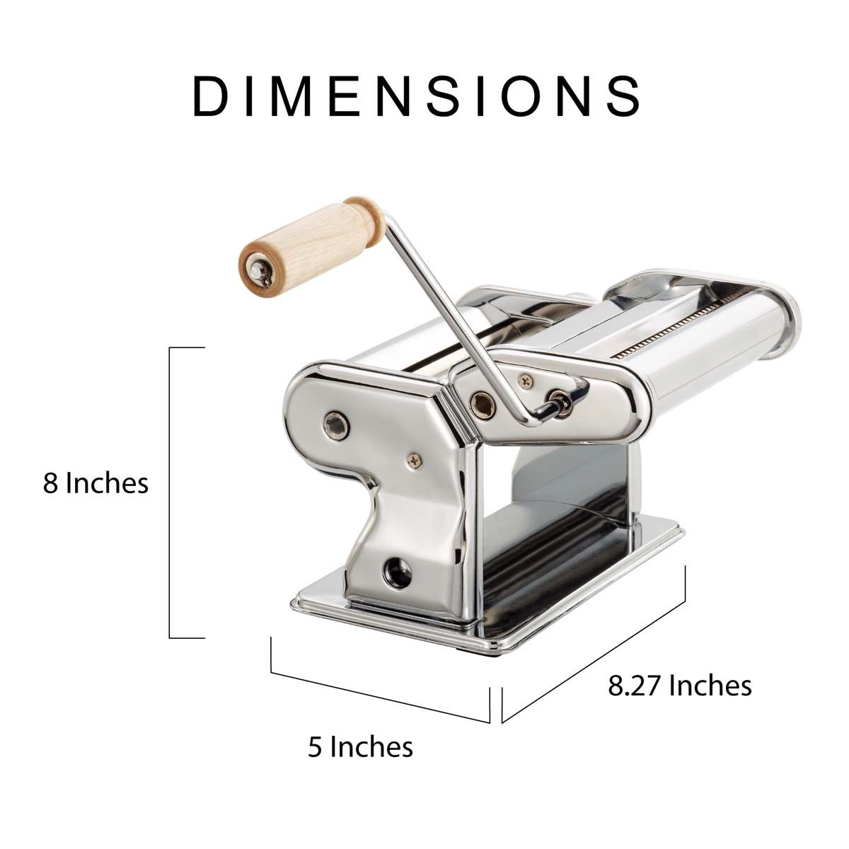 Fante's Great Aunt Gina Pasta Machine in RED