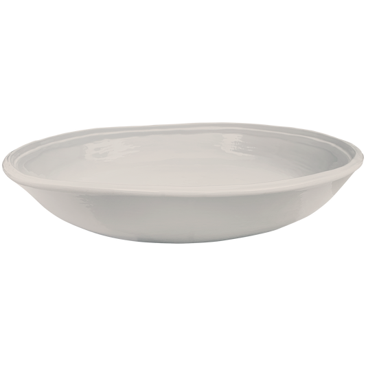 Double Line Large Pasta Serving Bowl
