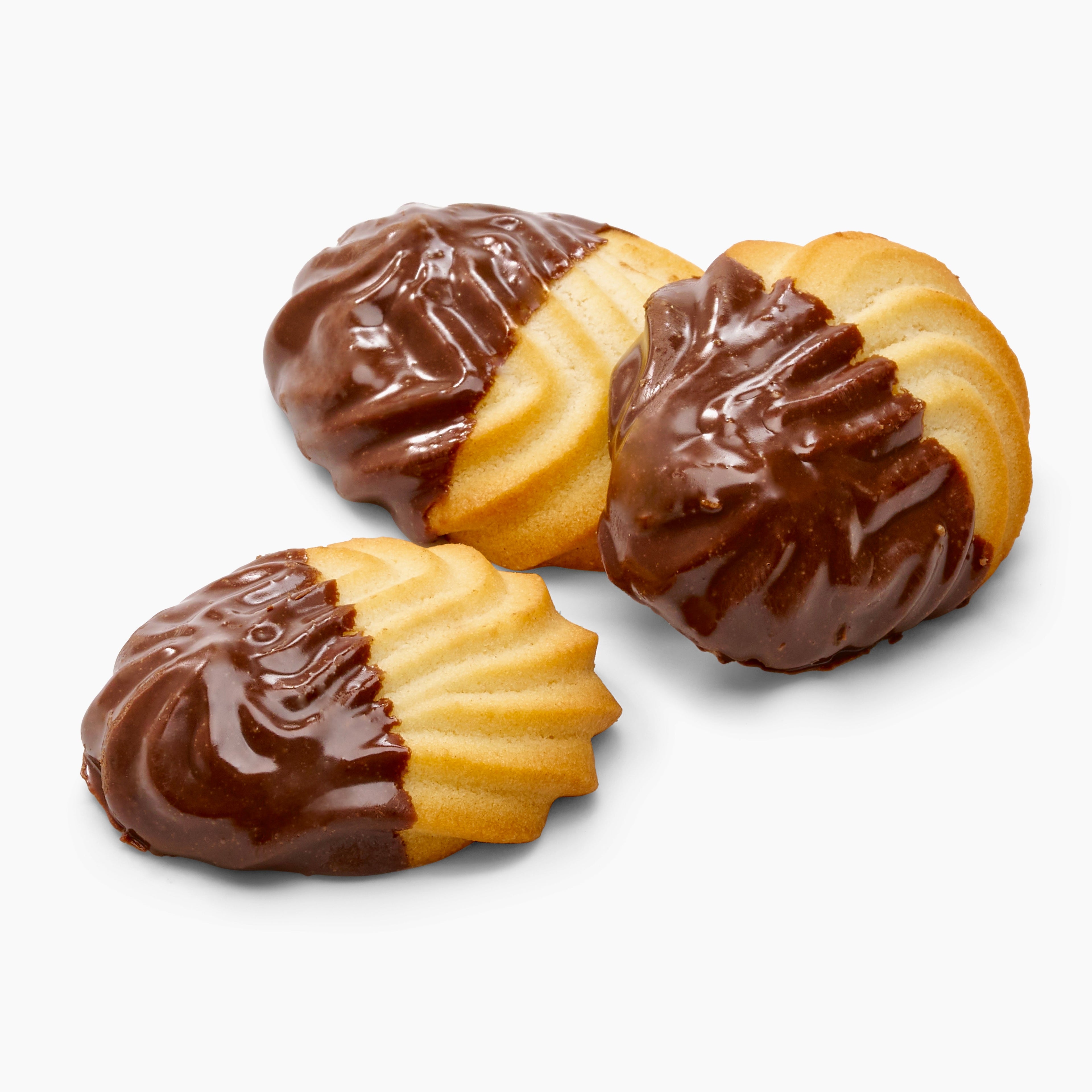 Round Vanilla Chocolate Dip