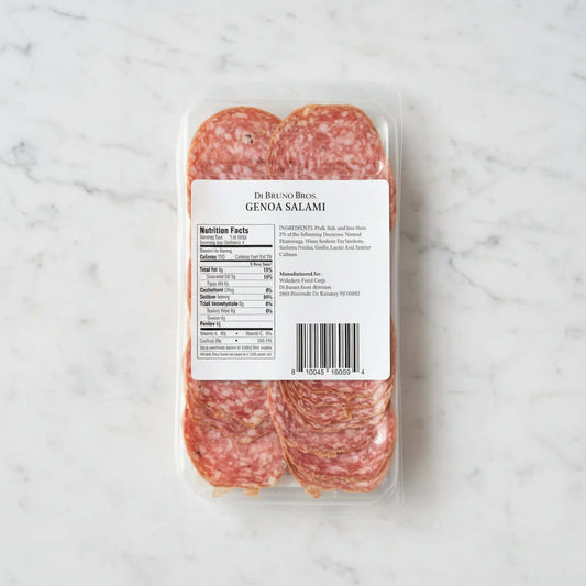 Sliced Genoa Salami
