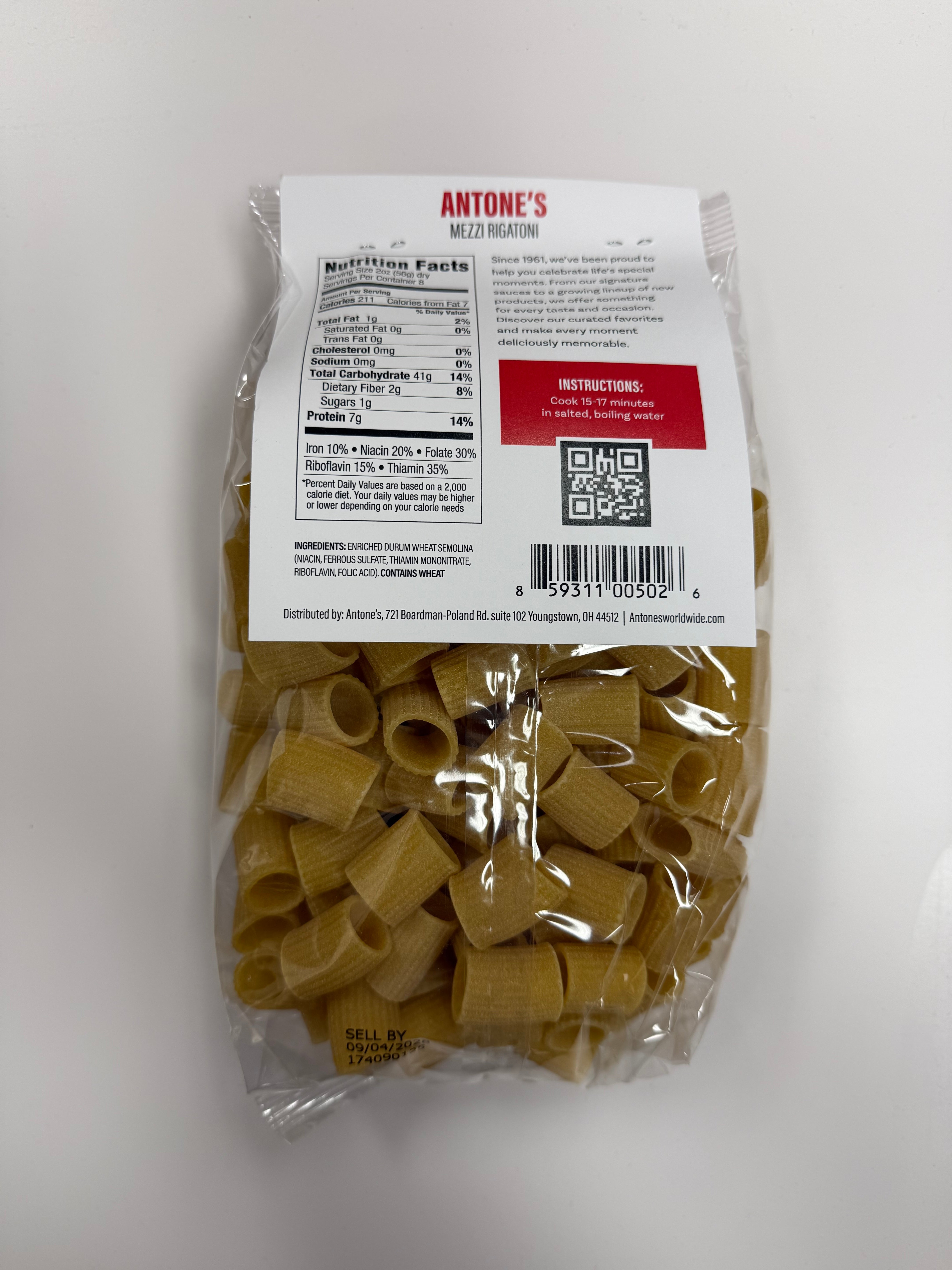 MEZZI RIGATONI
