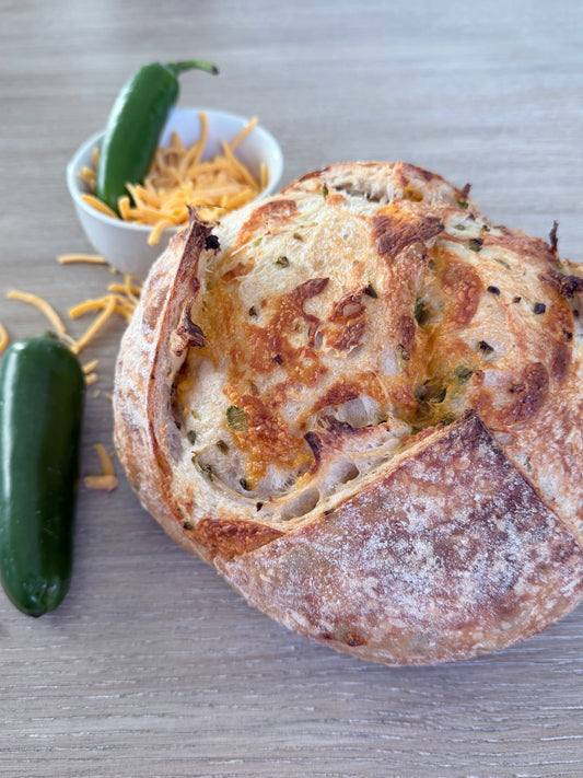Jalapeño & Cheddar Sourdough