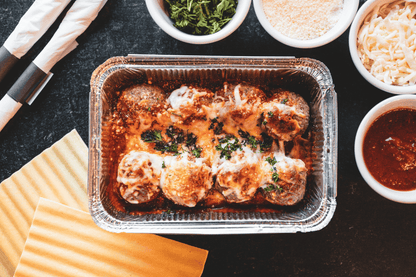 Antone’s Kitchen Baked Meatball Parmesan