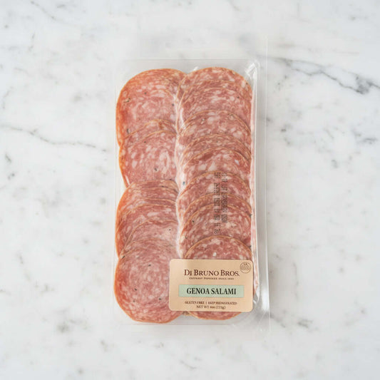 Sliced Genoa Salami