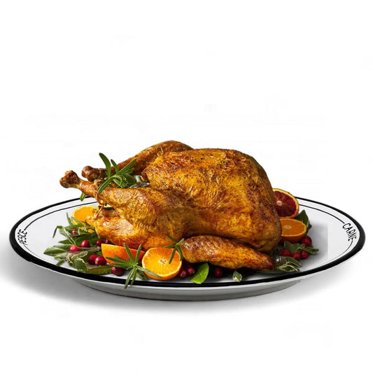 Deruta of Italy: Posata Nero: Oval Serving Platter