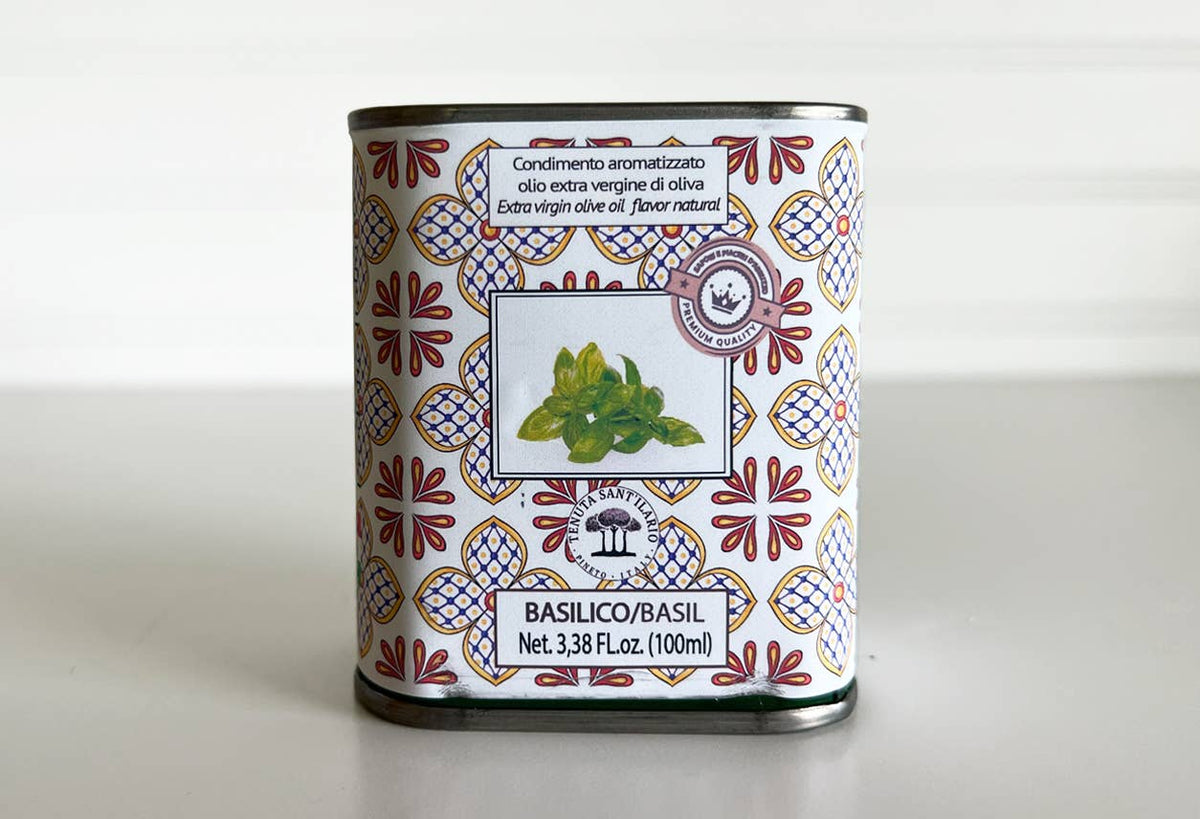 Italian Infused Extra Virgin Olive Oil in Tin - 100ml