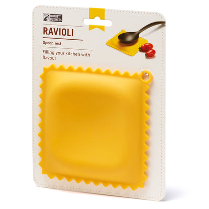 Pasta Shaped Spoon Rest | Silicone Ravioli