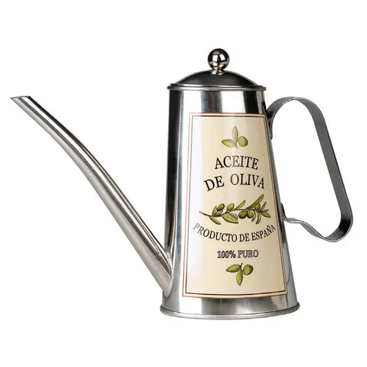 Ibili - Olive Oil Pot, 18/10 Stainless Steel, 0.5 Liters