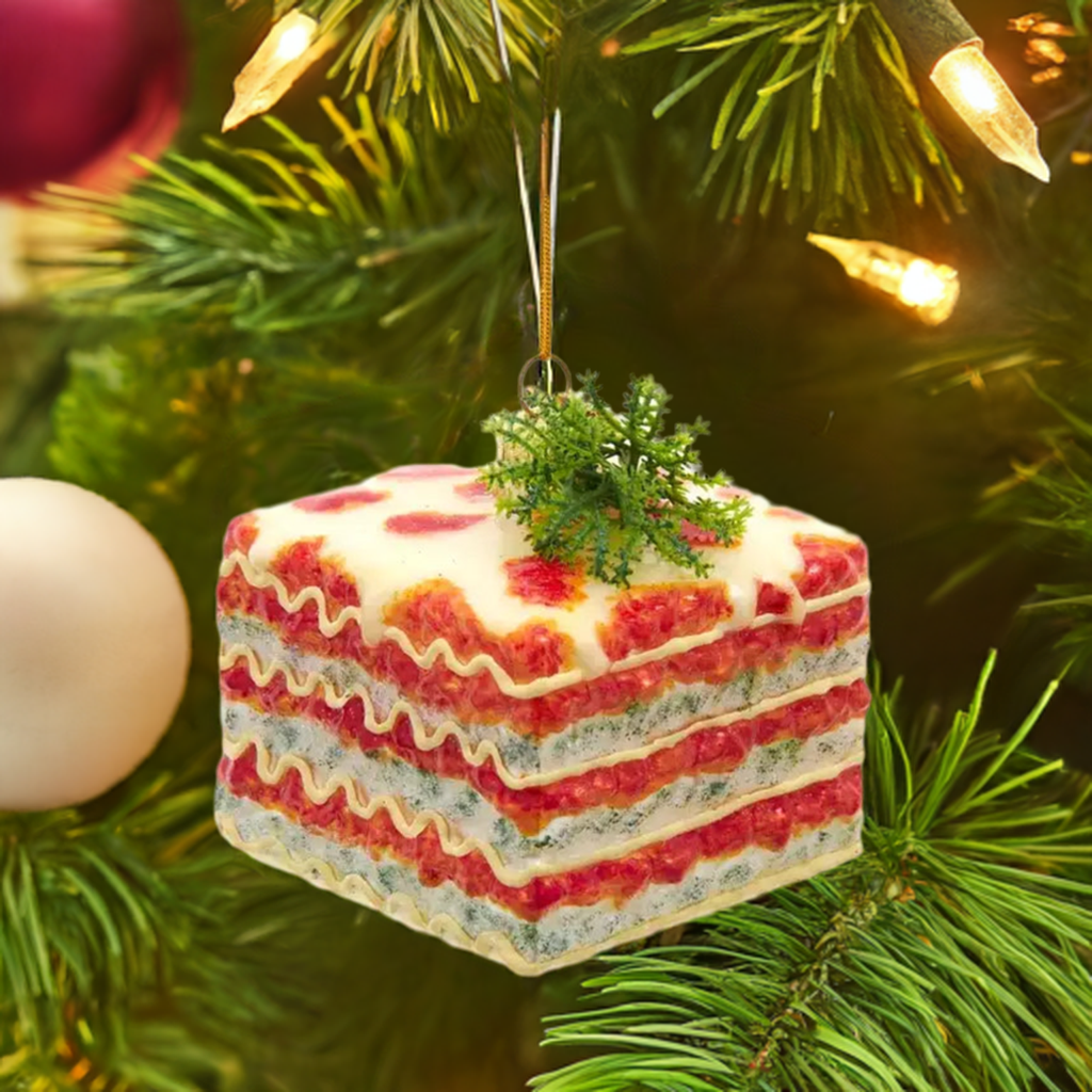 Lasagna Ornament