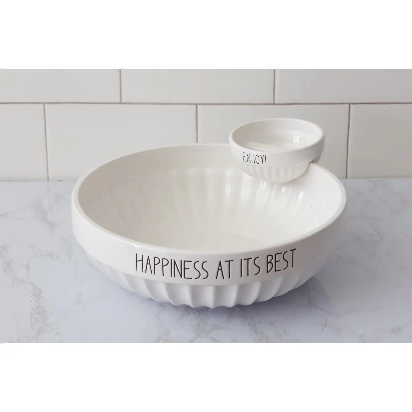 Pasta and Cheese Bowl - Happiness At Its Best (Set)