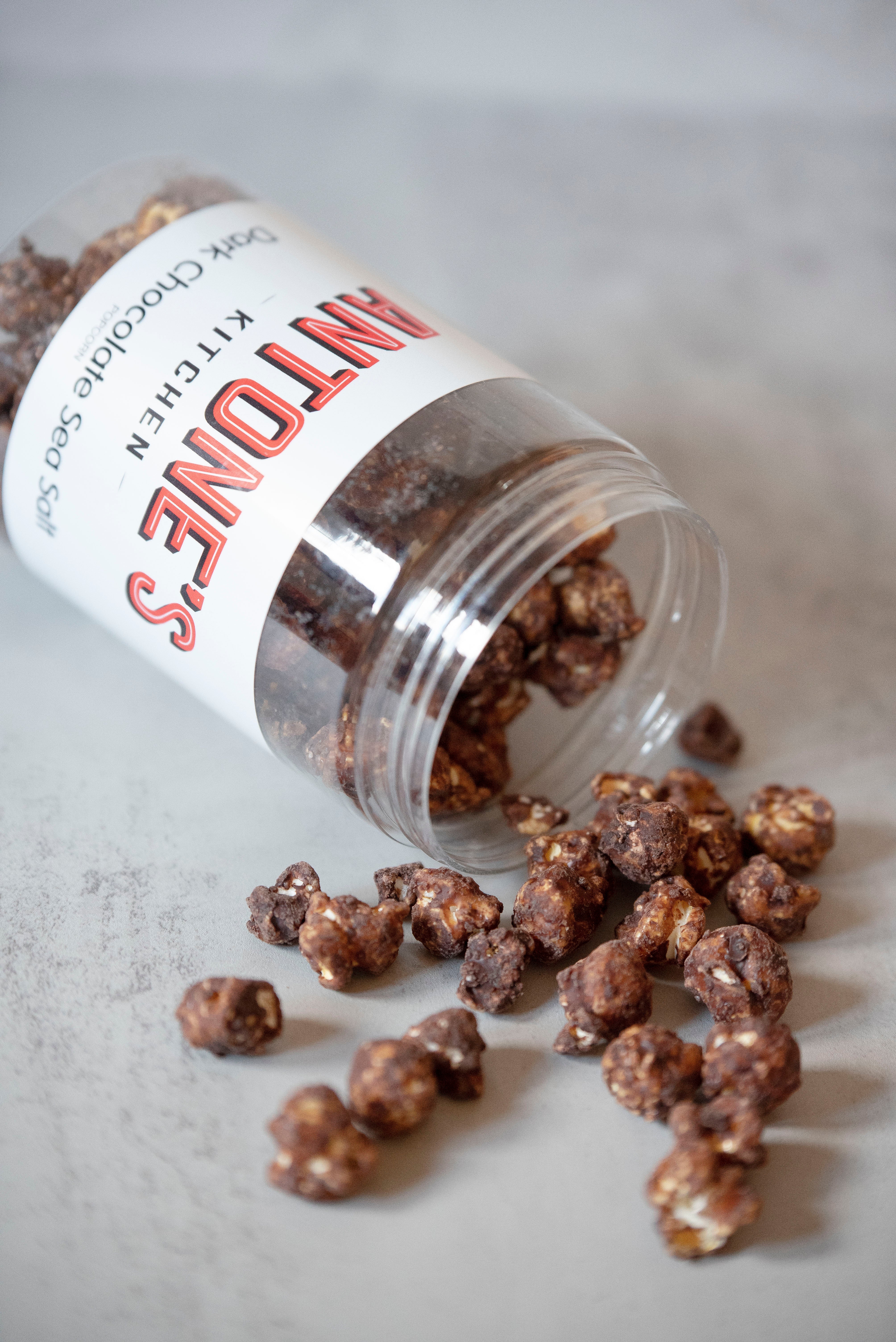 Dark Chocolate Sea Salt Gourmet Popcorn