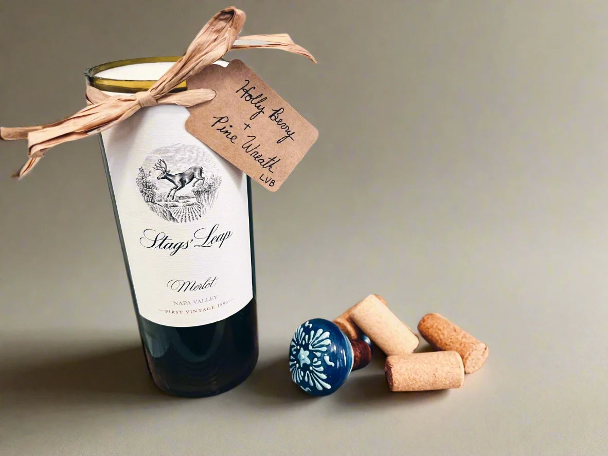 Stag's Leap Merlot Soy Candle