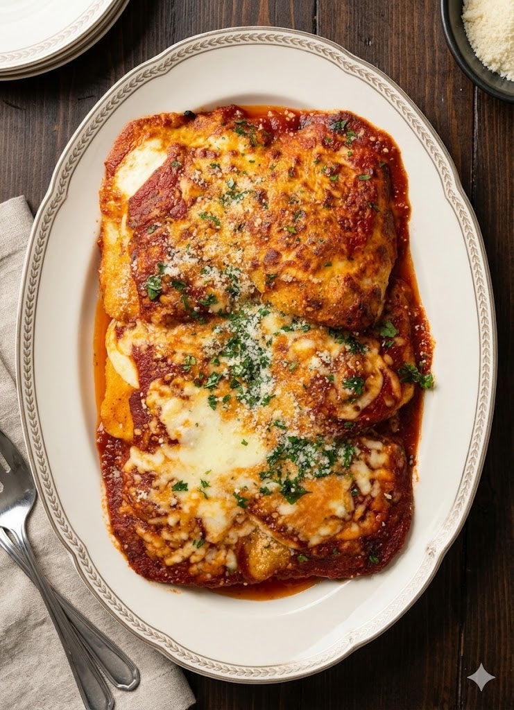 Chicken Parm Gathering Pan