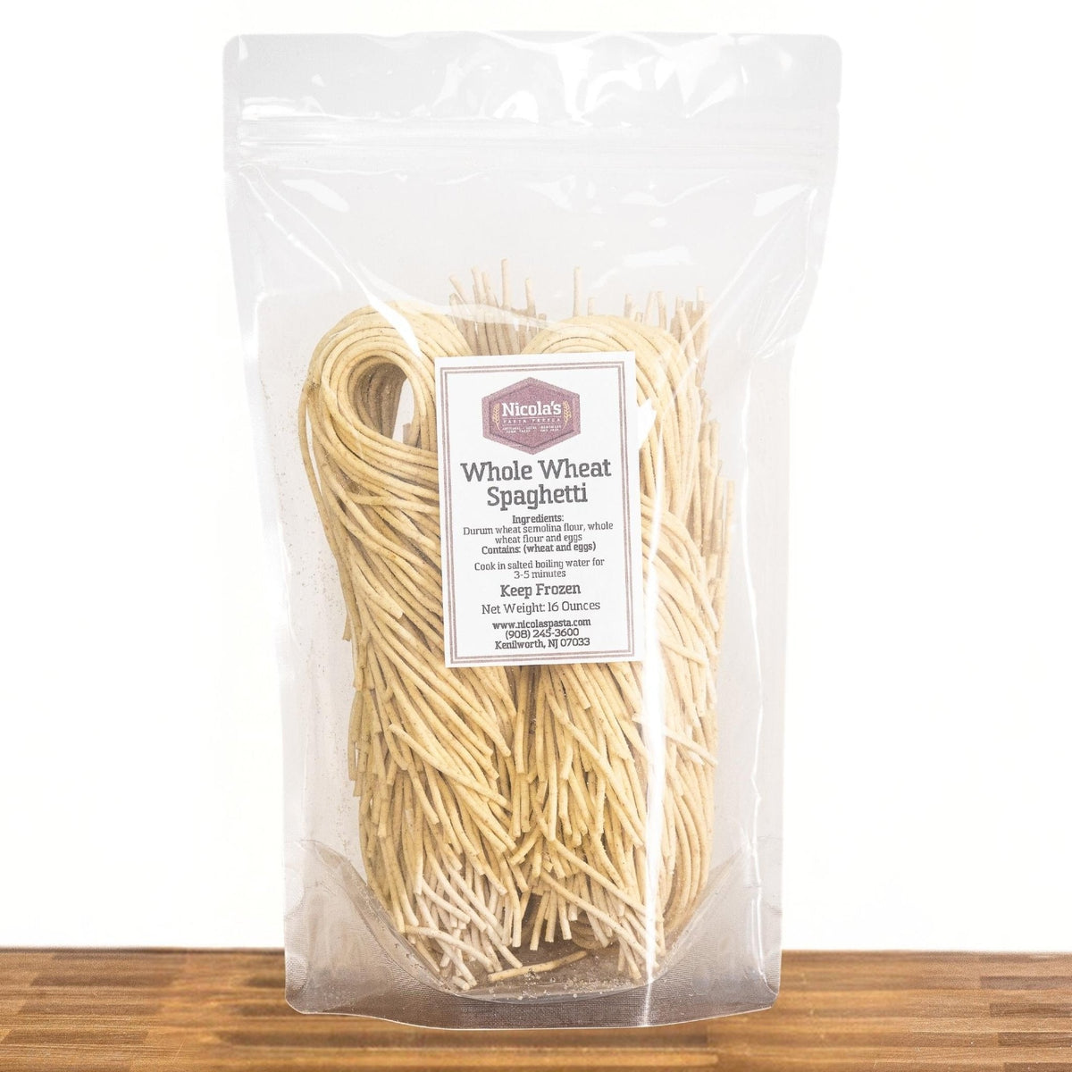Fresh Whole Wheat Spaghetti